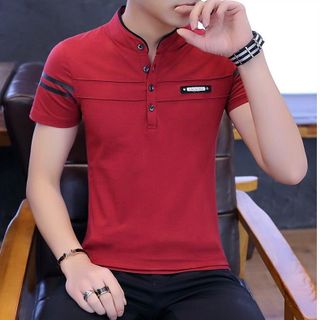 ÁO ĐỎ CỔ TÀU CHẠY LE HOT NHẤT HIỆN NAY