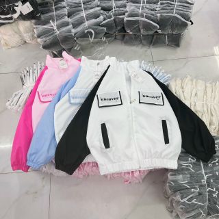 Áo khoác dù Nam nữ cặp đôi phối màu 2 lớp túi giả hộp mẫu cánh dơi UNCOVERr siêu hot