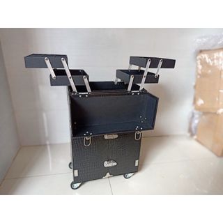 Combo 2 cốp mỹ phẩm đa năng, đựng dụng cụ trang điểm, make up, phun xăm, nối mi chuyên nghiệp gồm cốp size 37x20x30 cm v