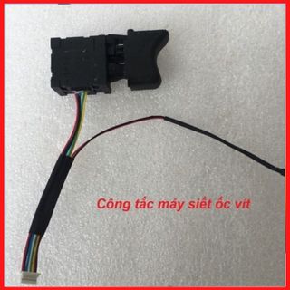Công tắc máy khoan pin Makita, cò máy khoan pin, máy siết bulong có điều tốc không chổi than có gắn đèn led