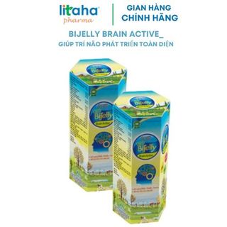 (Gói dùng thử) Brain Active Bijelly-  Bổ Sung DHA, Giúp Phát Triển Não Bộ- Hàng chính hãng BIMIPharma dạng Thạch
