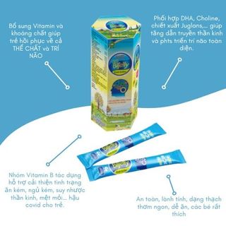 (Gói dùng thử) Brain Active Bijelly-  Bổ Sung DHA, Giúp Phát Triển Não Bộ- Hàng chính hãng BIMIPharma dạng Thạch