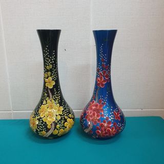 Bình hút tài lộc sơn mài cao cấp Thanh Bình Lê size 25x12 cm cắm hoa, trang trí nhà cửa, văn phòng, làm quà tặng ý nghĩa