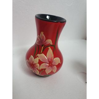 Bình Sơn Mài Họa Tiết Hoa Cao Cấp Thanh Bình Lê size 10x7