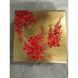 Hộp Trang Sức sơn mài cao cấp vuông 16x16 đựng đồ trang sức, vật dụng nhỏ xinh phòng ngủ, trang trí, quà tặng ý nghĩa