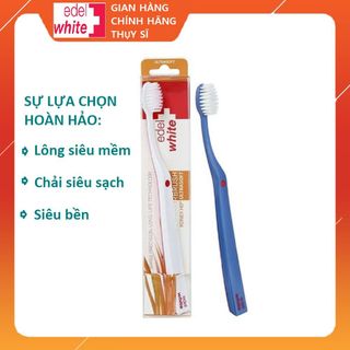 Bàn chải siêu mềm Ultrasoft Flosserbrush (sợi lông siêu mềm 0,02mm, cán có thể uốn cong, phù hợp mọi loại răng)