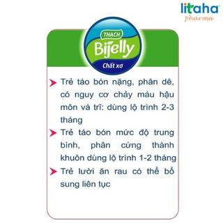 Chất xơ Bijelly - Phòng ngừa táo bón - Hàng chính hãng BIMIPharma 20 gói/ Hộp 300g dạng Thạch.