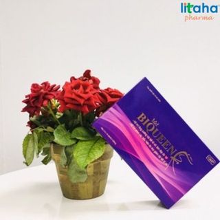 Biqueen BIMIPHARMA- Hỗ trợ cải thiện nội tiết tố nữ, hộp 30 viên - Hàng chính hãng giá sỉ