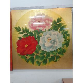 Tranh sơn mài cao cấp Thanh Bình Lê size 60x60 cm treo tường, trang trí nhà cửa, văn phòng, quà tặng tân gia, tặng dịp L giá sỉ