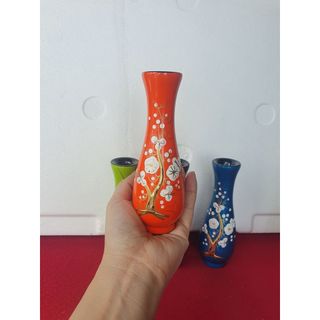 Bình Sơn Mài Nhí 14*5 cm Cao Cấp Thanh Bình Lê cắm hoa, trang trí kệ, bàn làm việc, quà tặng ý nghĩa