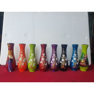 Bình Sơn Mài Nhí 14*5 cm Cao Cấp Thanh Bình Lê cắm hoa, trang trí kệ, bàn làm việc, quà tặng ý nghĩa