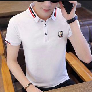ÁO TRẮNG CHẠY DÂY THÊ CỔ THÊU NGỰC TRÁI ÁO MÀU TRẮNG