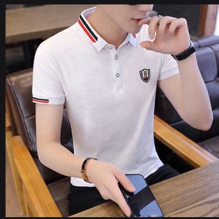 ÁO TRẮNG CHẠY DÂY THÊ CỔ THÊU NGỰC TRÁI ÁO MÀU TRẮNG
