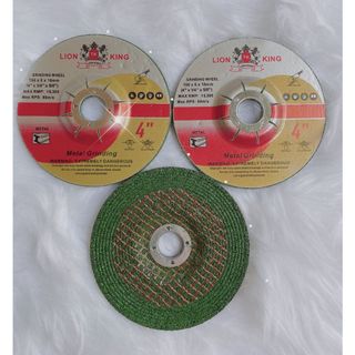 đá mài sắt sư tử lionking 1 tấc xanh,đỏ kích thước 100x6x16mm
