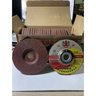 đá mài sắt sư tử lionking 1 tấc xanh,đỏ kích thước 100x6x16mm
