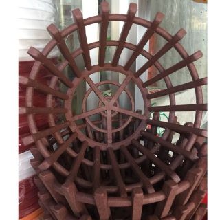 Chậu Trồng Lan Nhựa Giả Gỗ Có Nan Phụ phi 16&phi 20