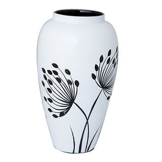 Bình lá lan Sơn Mài Cao Cấp Thanh Bình Lê size 17x10 Cắm Hoa, Trang Trí Kệ, Bàn Làm Việc, Quà Tặng