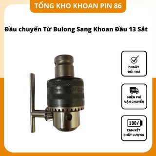 Combo bộ chuyển đổi siết bulong sang máy khoan đầu 13 sắt giá sỉ