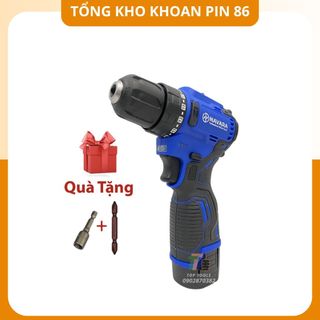 Máy khoan pin Navara 18v NVR 7001, đầu 10mm - Pin 4cell - Động cơ không chổi than giá sỉ