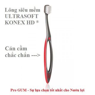 Bàn chải chuyên biệt chăm sóc nướu lợi Pro Gums (sợi lông siêu mềm 0,02mm, phù hợp với chăm sóc lợi, tăng hiệu quả đánh răng)