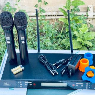 MICRO KARAOKE KHÔNG DÂY SHIDUN UC3200 HÁT GIA ĐÌNH ÂM THANH HAY