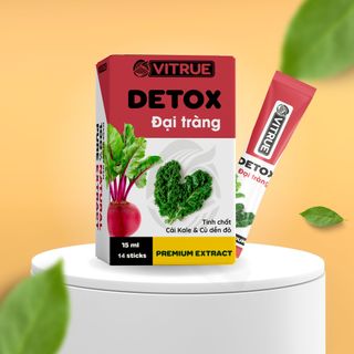 Detox Đại tràng Vitrue - Tiêu hóa khỏe, ngăn ngừa ung thư Đại Tràng