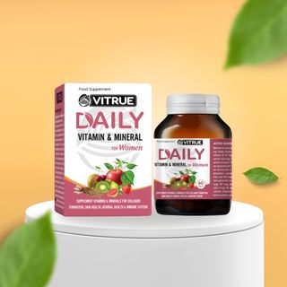 Daily Vitamin & Mineral for Women - Bổ sung tất cả các Vitamin trong cơ thể ( Lọ 60 viên )