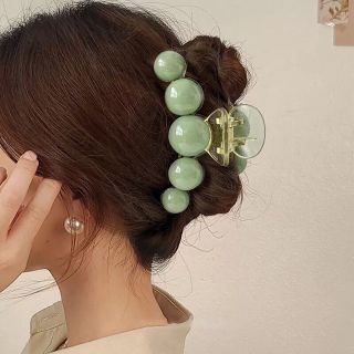 Sét 3 kẹp tóc càng cua, hàn quốc xanh ngọc phong cách