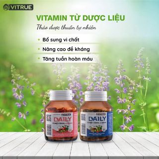 Daily Vitamin & Mineral for Women - Bổ sung tất cả các Vitamin trong cơ thể ( Lọ 60 viên )