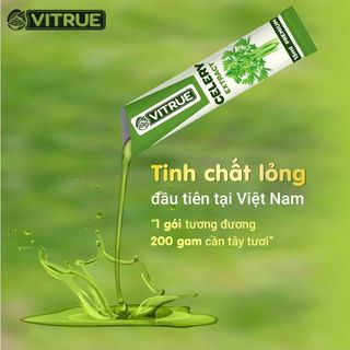 Tinh chất Cần Tây Vitrue - Giảm cân, giữ dáng, đẹp da
