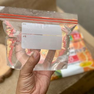 Set 12 16 20 túi zip Nhật đựng thực phẩm có thể tái sử dụng size S, M, L nhâp khẩu từ Nhật Bản