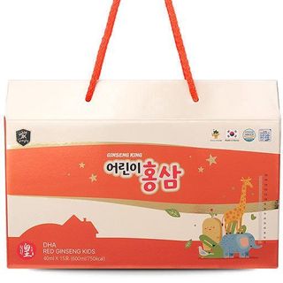 Nước Hồng Sâm Baby Ginseng King DHA Red Ginseng Kids (40ml x 15 gói)