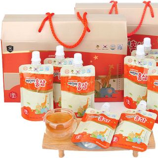 Nước Hồng Sâm Baby Ginseng King DHA Red Ginseng Kids (40ml x 15 gói)