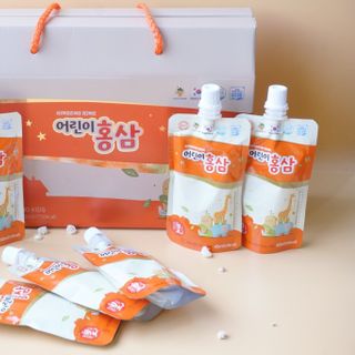 Nước Hồng Sâm Baby Ginseng King DHA Red Ginseng Kids (40ml x 15 gói)