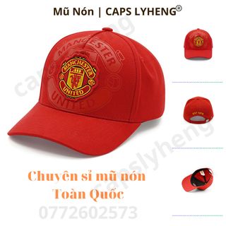 Mũ Lưỡi Trai Sản Xuất Tại Capslyheng Chất Kaki Logo MU