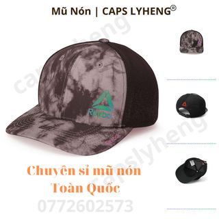Mũ Lưỡi Trai Sản Xuất Tại Capslyheng Chất Dù Gió Phối Lưới Logo In Ree.bok