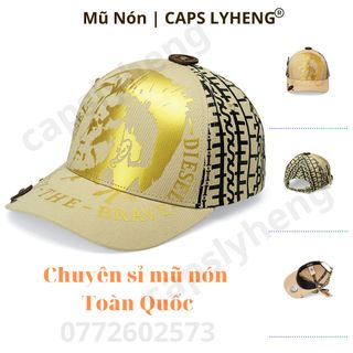 Mũ Lưỡi Trai Sản Xuất Tại Capslyheng Chất Kaki Logo In Die.sel