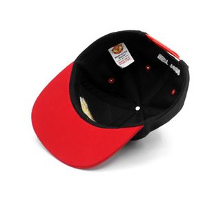 Mũ Lưỡi Trai Snapback Sản Xuất Tại Capslyheng Kaki Khóa Bấm Logo MU