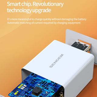 Củ sạc 2 cổng Sendem C88 3.4A