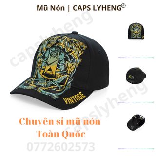 Mũ Lưỡi Trai Sản Xuất Tại Capslyheng Chất Kaki Hiệu Ni.ke Logo Thêu Họa Tiết VINTAGE