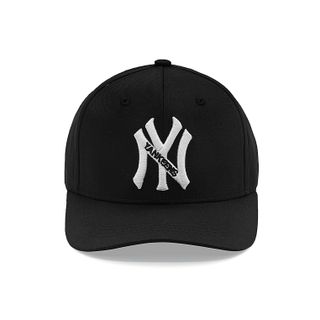Mũ Lưỡi Trai Sản Xuất Tại Capslyheng Chất Kaki Hiệu MLB Logo N.Y