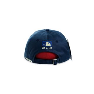 Mũ Lưỡi Trai Sản Xuất Tại Capslyheng Chất Kaki Form Mềm Hiệu MLB Logo N.Y