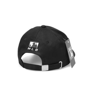 Mũ Lưỡi Trai Sản Xuất Tại Capslyheng Chất Kaki Hiệu MLB Logo N.Y Yankees Màu Đen Basic