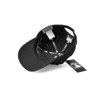 Mũ Lưỡi Trai Sản Xuất Tại Capslyheng Chất Kaki Hiệu MLB Logo N.Y Yankees Màu Đen Basic