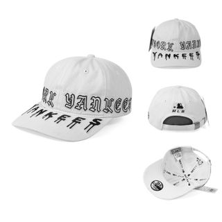 Mũ Lưỡi Trai Sản Xuất Tại Capslyheng Chất Kaki Form Mềm Hiệu MLB Logo Yankees