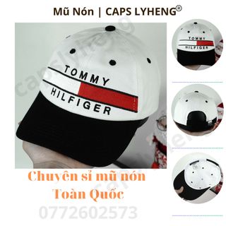 Mũ Lưỡi Trai Sản Xuất Tại Capslyheng Chất Kaki From Mềm Logo Tom.my Hilfi.ger