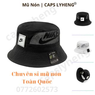 Nón Bucket Sản Xuất Tại Capslyheng Logo Ni.ke Phối Lưới