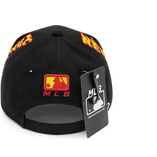 Mũ Lưỡi Trai Sản Xuất Tại Capslyheng Chất Kaki Hiệu MLB Logo N.Y Thêu 3D Họa Tiết