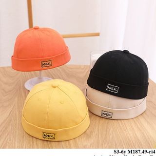 Mũ tròn/ Mũ trẻ em, nón cho bé S3-6y M187.49-ri4