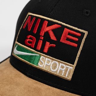 Mũ Lưỡi Trai Sản Xuất Tại Capslyheng Chất Kaki Kết Ốp Da Logo Thêu Ni.ke Air